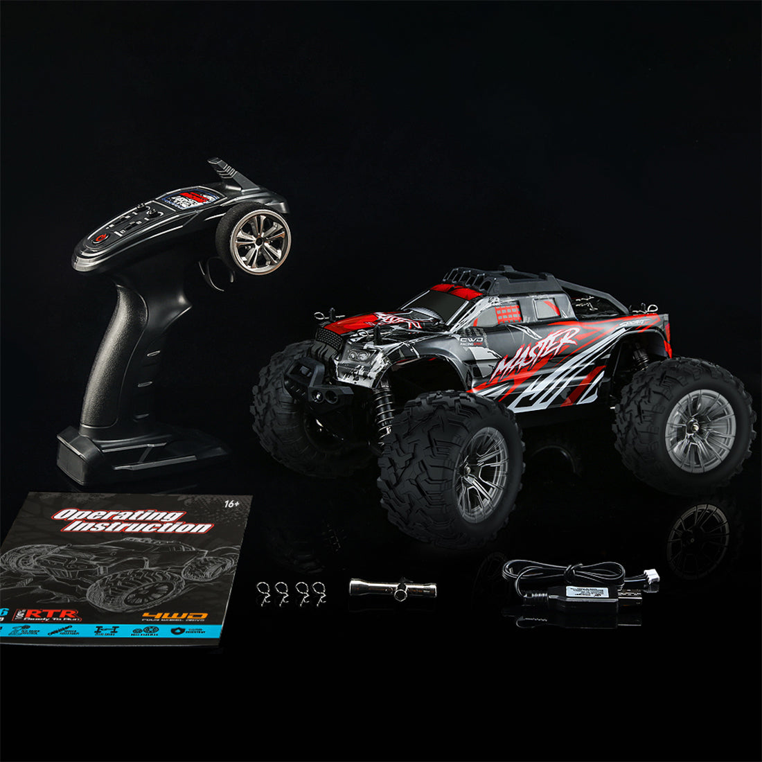 1/16 Scale 4WD RC Large Tire Truck - RAZORDON