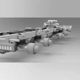 1/18 Scale 2.4G Full Proportional CNC RC Truck - RAZORDON