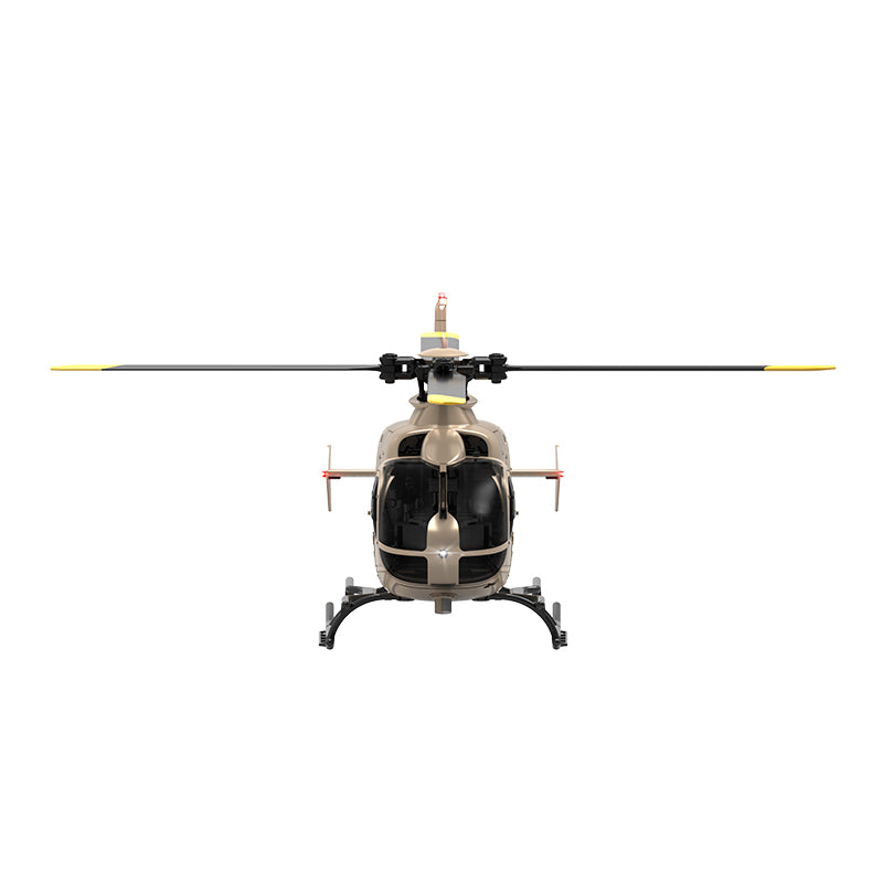 C123 1/36 Scale EC135 Helicopter 2.4G 6CH Single-Rotor Gyroscopic Flying Aircraft Model-razordon