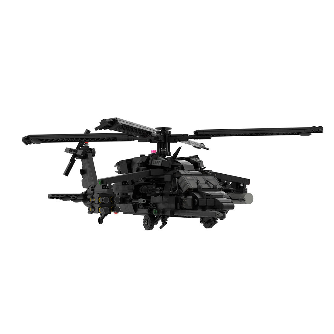 MOC Blackhawk Helicopter Assembly Model Building Blocks Set - Razordon