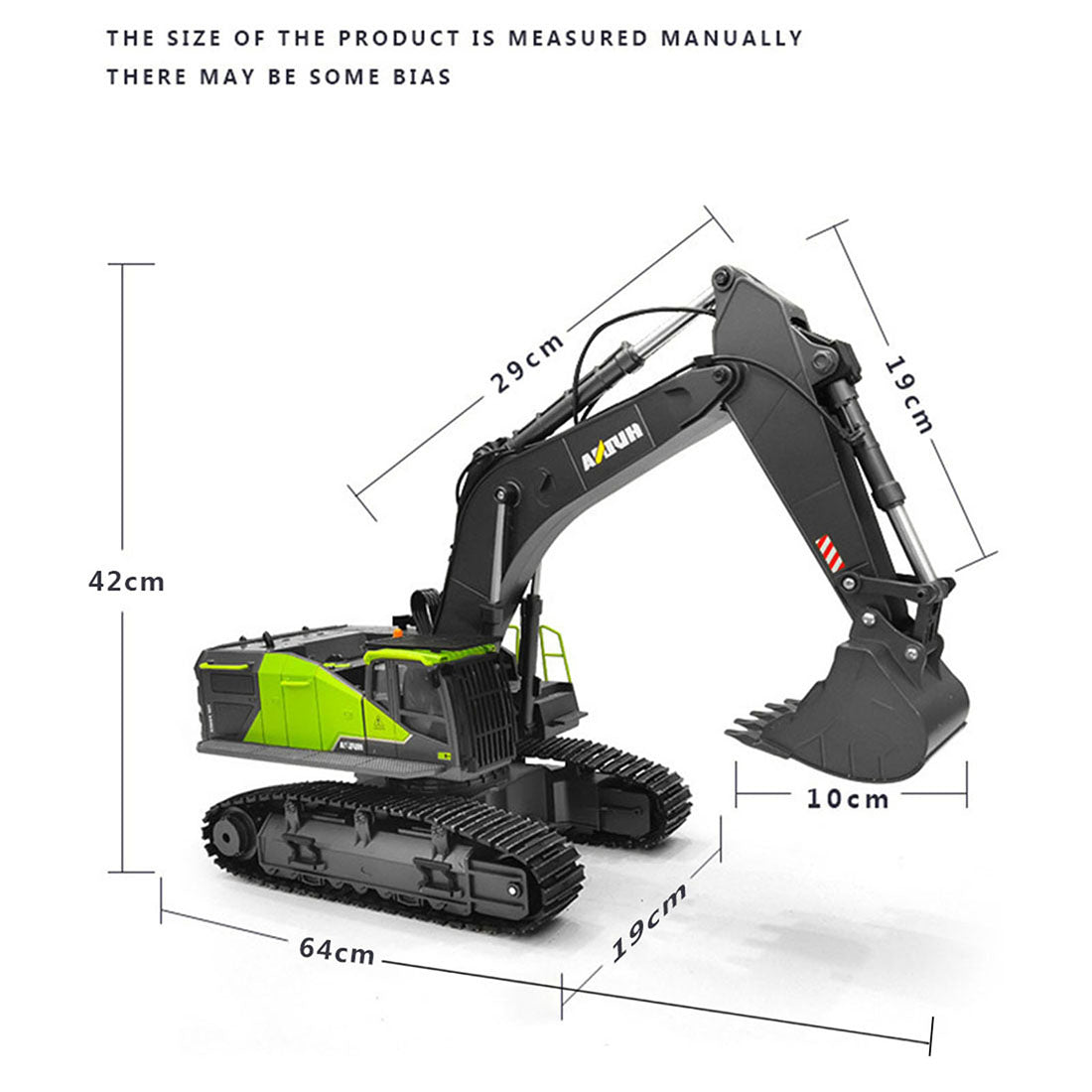 1:14 22CH 2.4G Excavator Remote Control Truck Toy Engineering