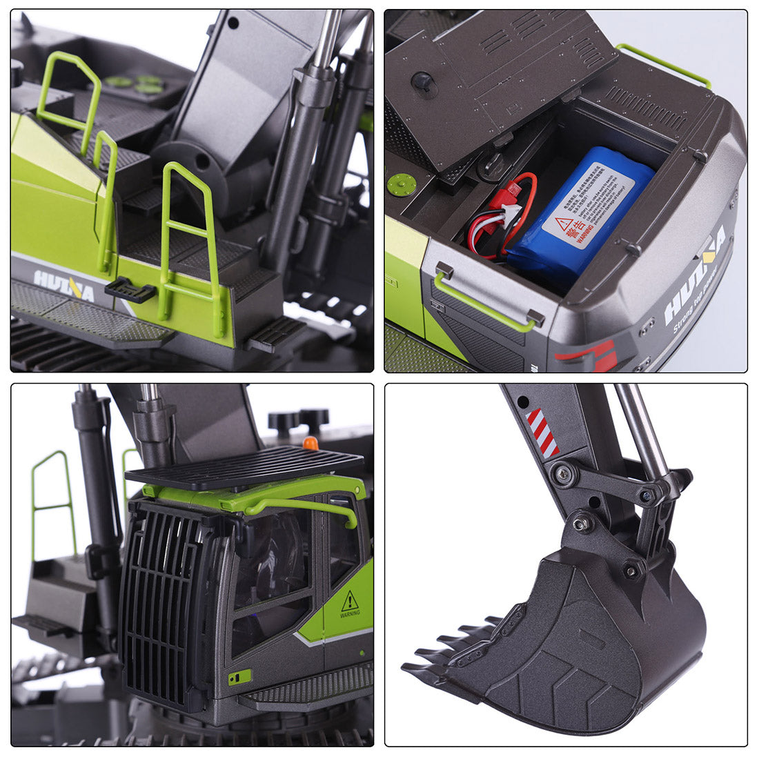 1:14 22CH 2.4G Excavator Remote Control Truck Toy Engineering Vehicle Model - RAZORDON