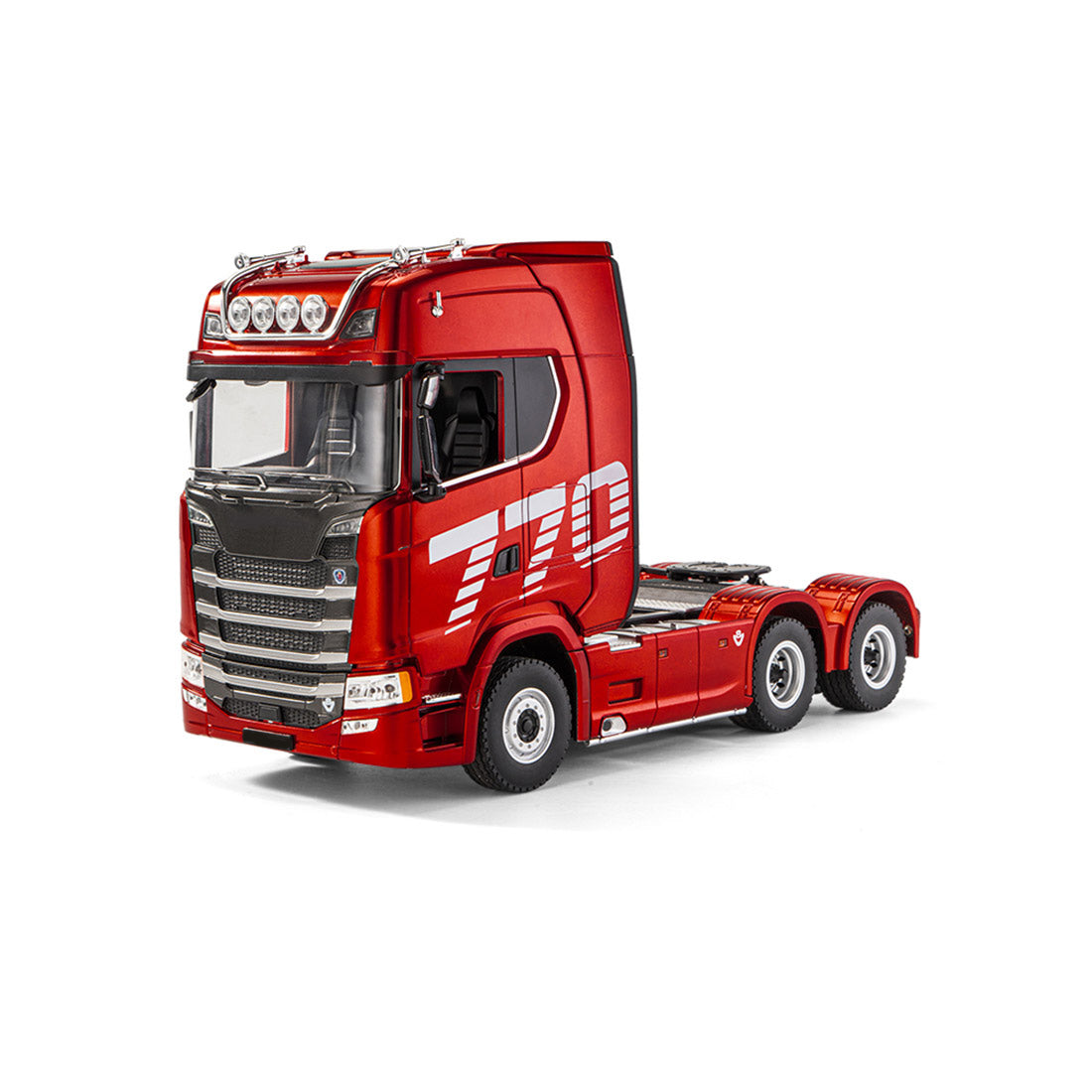 1/18 Scale 6x4 770S Heavy Duty Tractor Truck - RC Semi Trailer