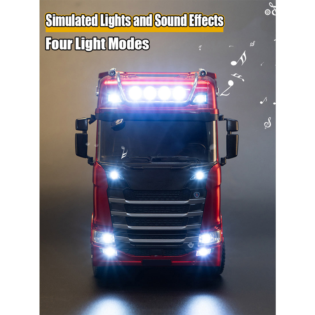 1/18 Scale 6x4 770S Heavy Duty Tractor Truck - RAZORDON