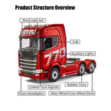 1/18 Scale 6x4 770S Heavy Duty Tractor Truck - RAZORDON