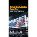 1/18 Scale RC Refrigerated Container Trailer - RAZORDON