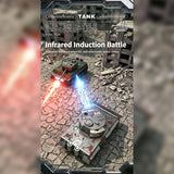 1/64 RC Battle Tank Set 2.4GHz Infrared Combat Tanks - RAZORDON