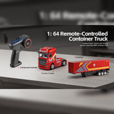 1/64 Scale 2.4GHz 4WD RC Container Truck RTR – razordon