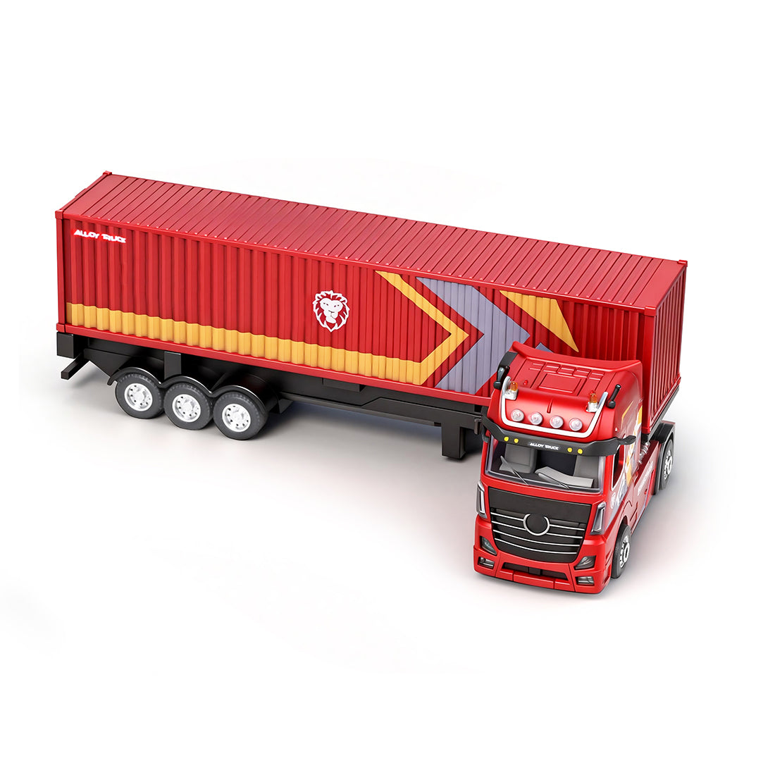 1/64 Scale 2.4GHz 4WD RC Container Truck RTR – razordon