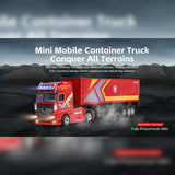 1/64 Scale 2.4GHz 4WD RC Container Truck RTR – razordon