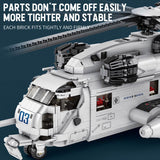 MOC-127265 CH-53E Super Stallion 1/35 Scale Modern Military-themed Small Particles Building Blocks Set - Razordon