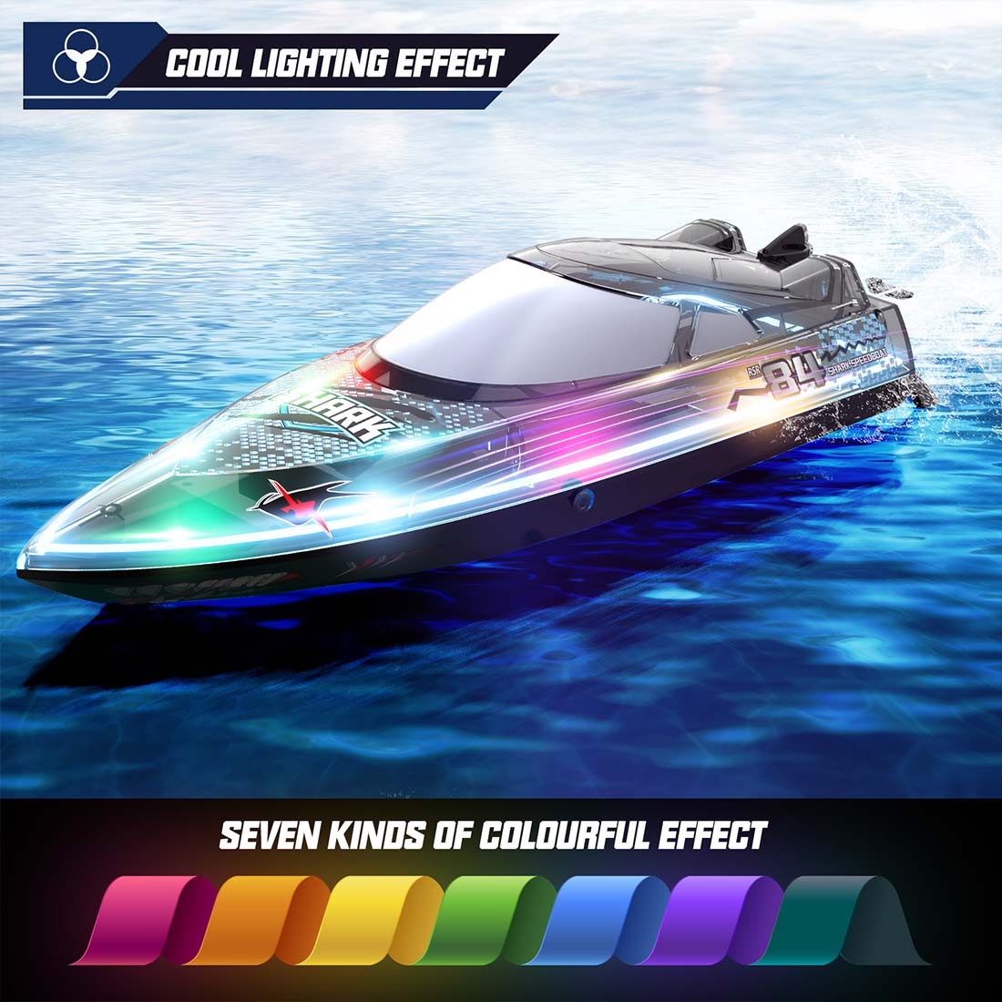 2.4GHz 30KM/H High-Speed RC Racing Boat – RAZORDON