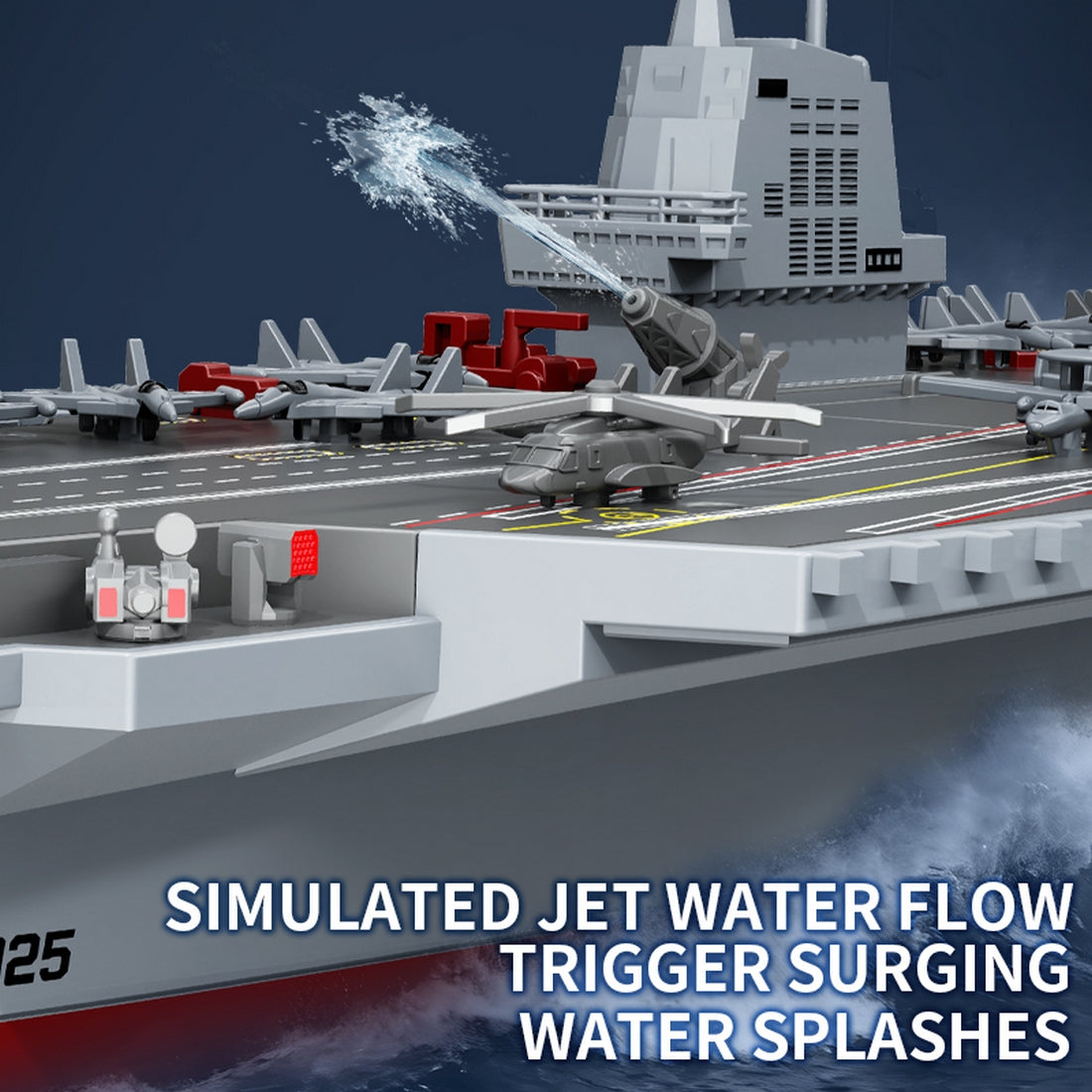 2.4GHz RC Aircraft Carrier Warship – RAZORDON