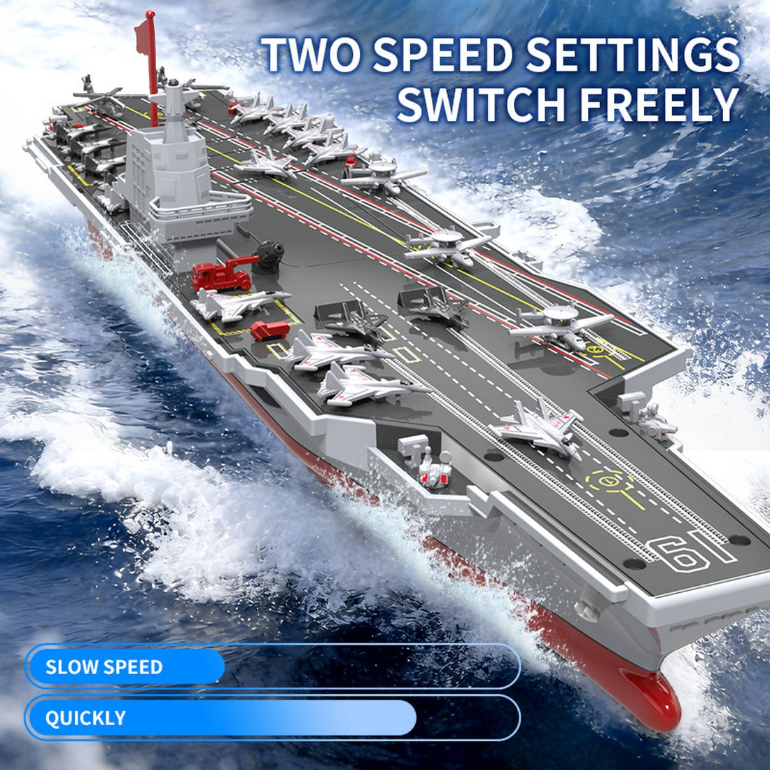 2.4GHz RC Aircraft Carrier Warship – RAZORDON