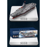 2.4G RC Scale Aircraft Carrier Military Model with Dual-Speed Modes, Long Battery Life RTR