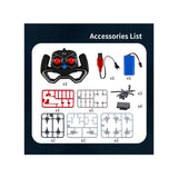 2.4G RC Scale Aircraft Carrier Military Model with Dual-Speed Modes, Long Battery Life RTR