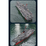 2.4G RC Scale Aircraft Carrier Military Model with Dual-Speed Modes, Long Battery Life RTR