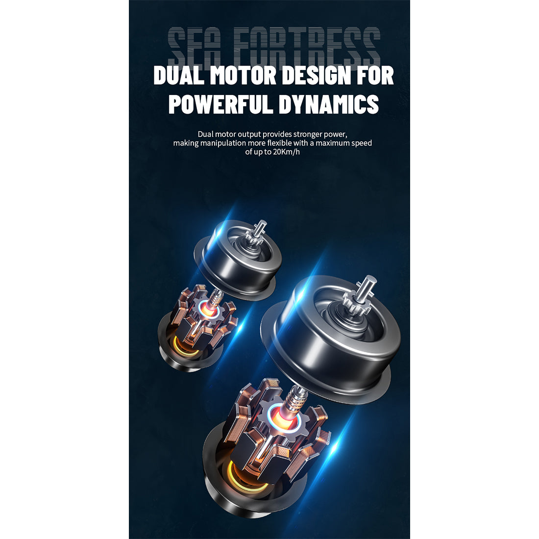 2.4G RC Scale Aircraft Carrier Military Model with Dual-Speed Modes, Long Battery Life RTR