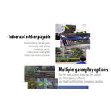 WOLFBUSH 2.4G 128cm Wingspan Mini Electric RC Stunt Paraglider Model (RTF) - RAZORDON