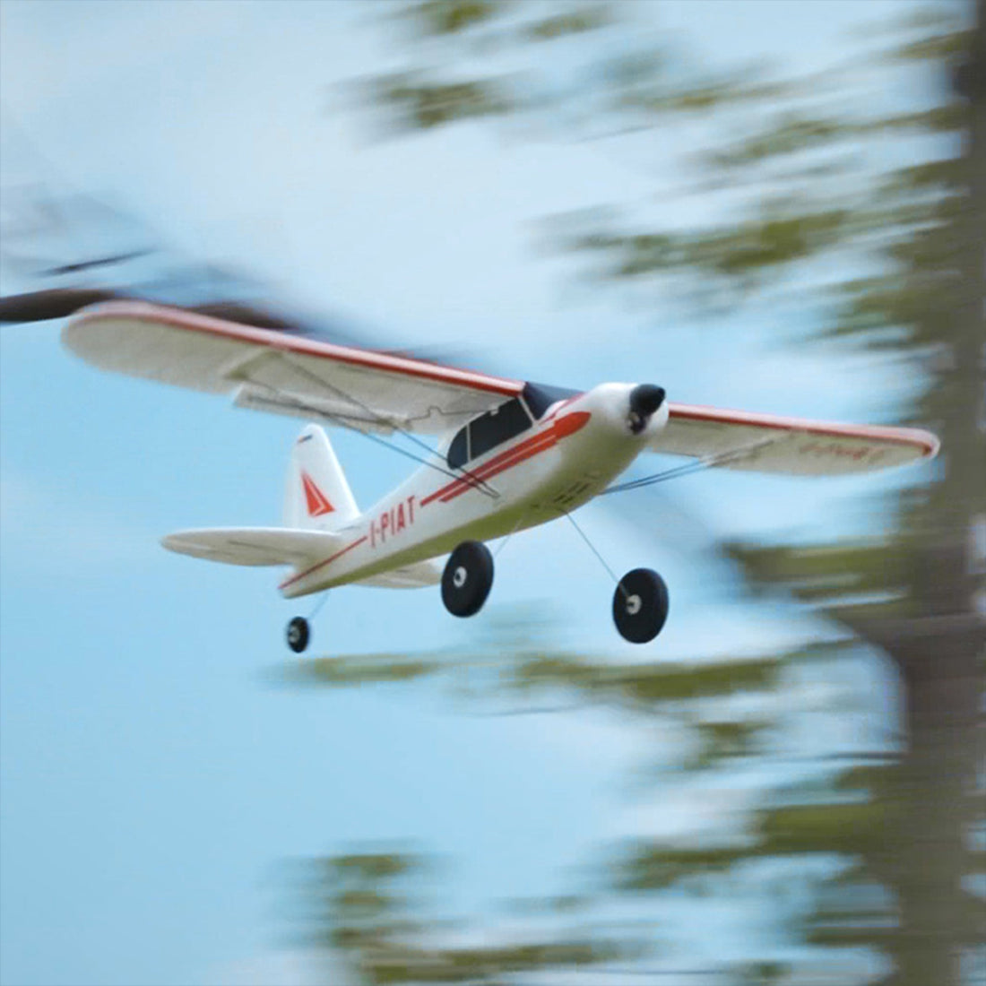 2.4G 6CH 500mm Wingspan Single-Wing Trainer RC Airplane Model - RAZORDON