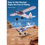 2.4G 6CH 500mm Wingspan Single-Wing Trainer RC Airplane Model - RAZORDON