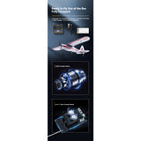 2.4G 6CH 500mm Wingspan Single-Wing Trainer RC Airplane Model - RAZORDON