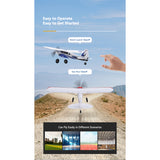 2.4G 6CH 500mm Wingspan Single-Wing Trainer RC Airplane Model - RAZORDON