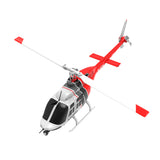 C138 1/30 Scale BELL 206 Helicopter 2.4G 6CH Single-Rotor Gyroscopic Flying Aircraft Model-razordon