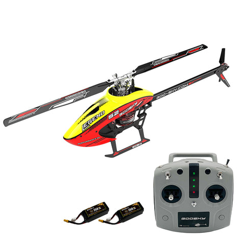 GOOSKY S2 6CH 3D acrobático doble sin escobillas Motor de accionamiento directo modelo de helicóptero RC