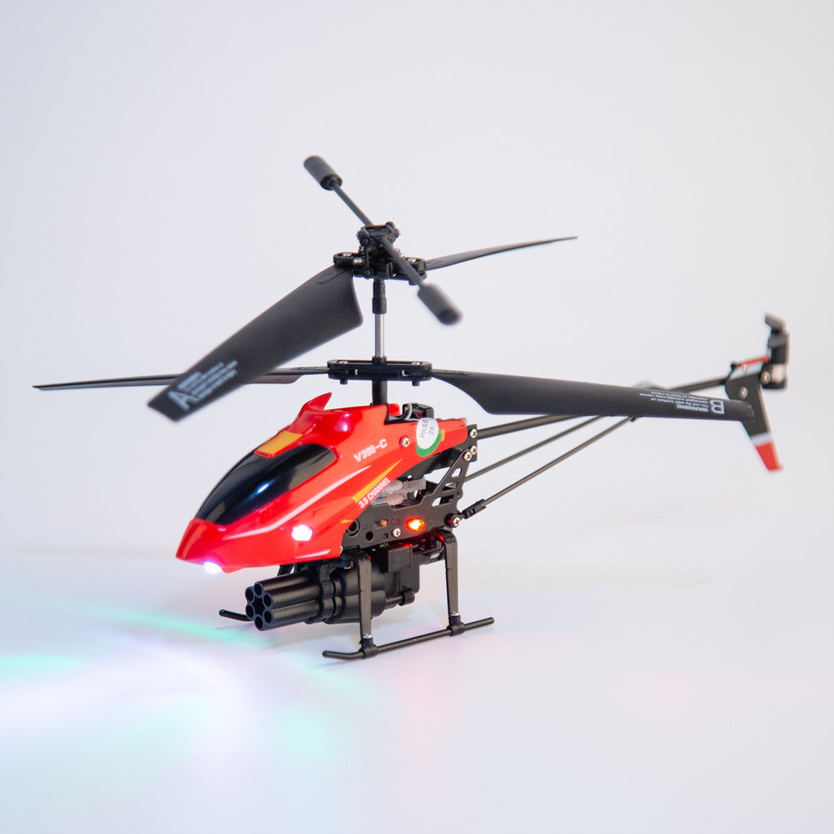 WL V398‑C Dual‑Blade Missile Aircraft RC Helicopter – RTF – Razordon