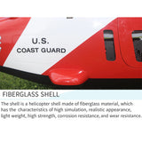 FLISHRC Agusta A109 500-Class 2.4G 6CH Scale RC Helicopter Model with L7 Flight Controller and 4-Mode Positioning GPS RTF