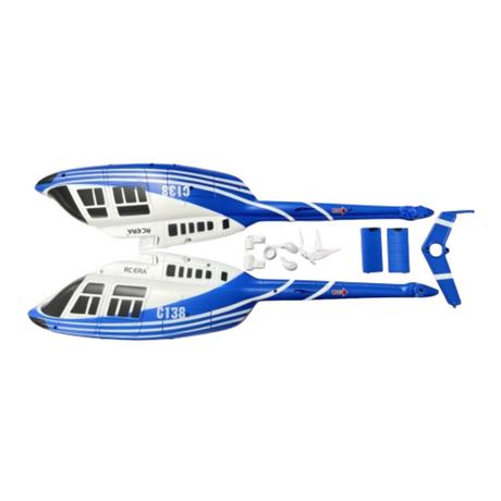 Accessories for RC ERA C138 1/33 Scale BELL 206 Helicopter