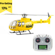 FLYWING BO105 470 Size 2.4G 6CH Military RC Helicopter With H1 Flight Controller,GPS and Adjustable Left/Right-Handed Controls - Razordon