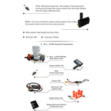 EPHIL X-20cc-S Pro Electric Startar Two-Stroke Single Cylinder Side Exhaust Gasoline Engine Model for Fixed-Wing Aircraft Models