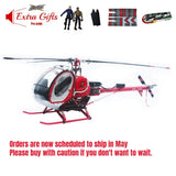 JCZK 300C RC Helicopter with GPS in Red