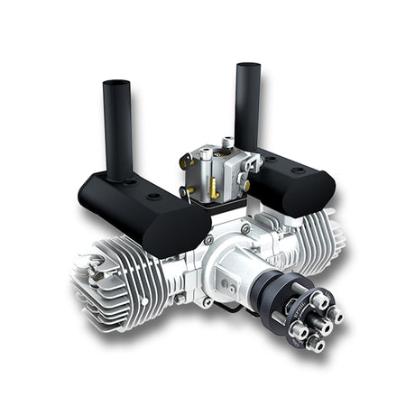 EPHIL XG-40cc-T Glow Plug Two-Stroke Twin-Cylinders Horizontally Opposed Gasoline Engine Model for Fixed-Wing Aircraft Models - RAZORDON