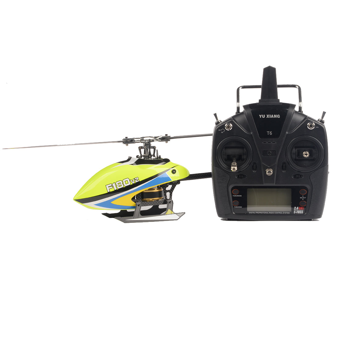 YU XIANG F180V2 RC Helicopter 2.4G 6CH Direct Drive Model