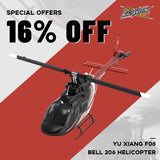 YU XIANG F08 1/27 Scale Bell 206 Helicopter - Razordon