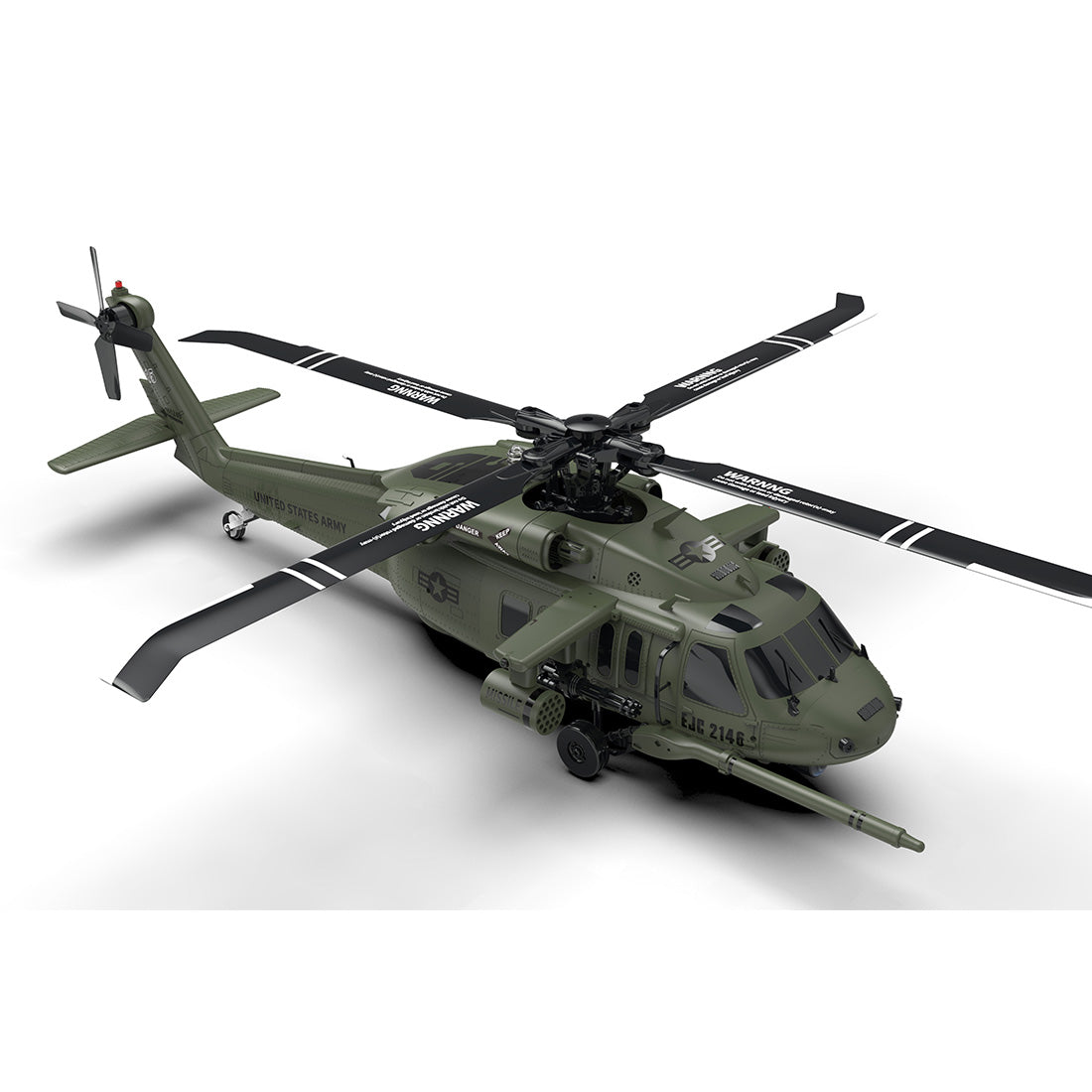 YU XIANG YXZNRC F09-V 1/47 Scale 2.4G 6CH RC Dual Brushless Direct Drive Flybarless 6G/3D Stunt Helicopter Model (RTF Version) - Razordon