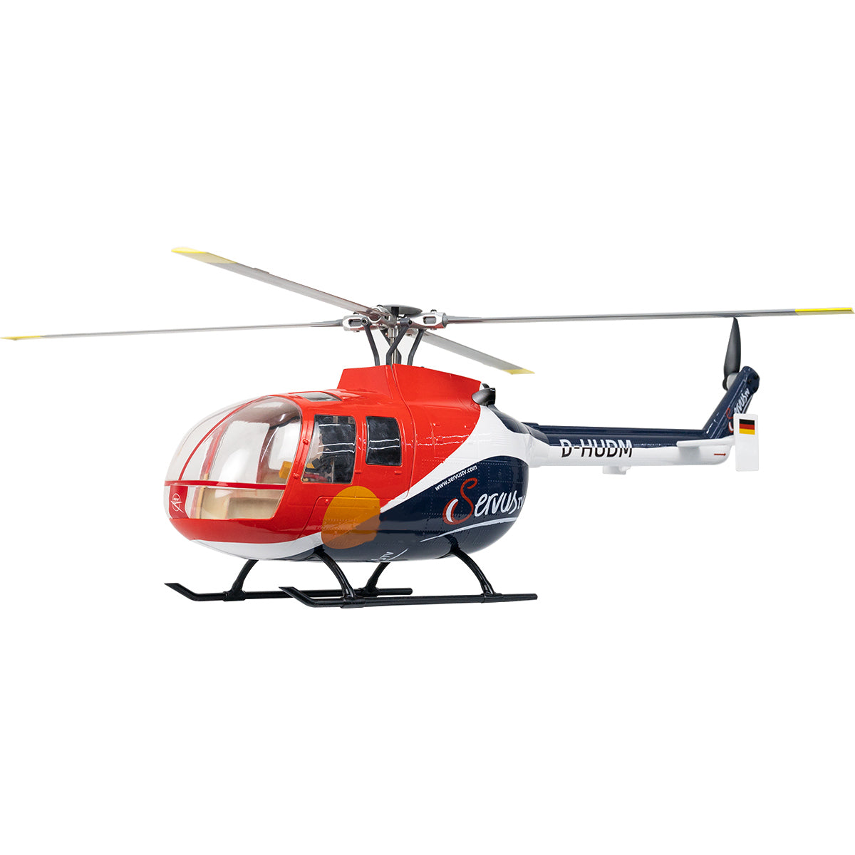 FLYWING BO105 470 Size 2.4G 6CH Military RC Helicopter - RAZORDON