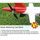 FLISHRC Agusta A109 500-Class 2.4G 6CH Scale RC Helicopter Model with L7 Flight Controller and 4-Mode Positioning GPS RTF