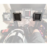 5-Inch 2K 24-Key Fighter Jet MFD-Panel - RAZORDON