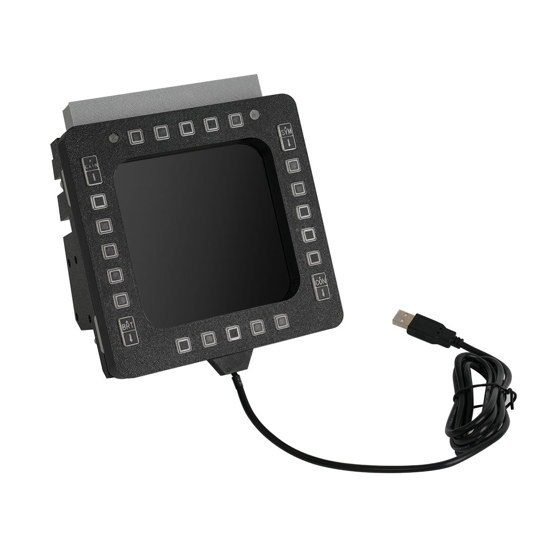 5-Inch 2K 24-Key Fighter Jet MFD-Panel - RAZORDON