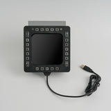 5-Inch 2K 24-Key Fighter Jet MFD-Panel - RAZORDON