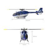 RC ERA 1/48 2,4G RC Hubschrauber 4CH EC-135 Airbus Luftfahrt Flugzeugmodell 