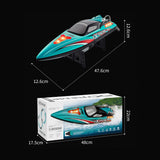55KM/H High-Speed RC Racing Boat – RAZORDON
