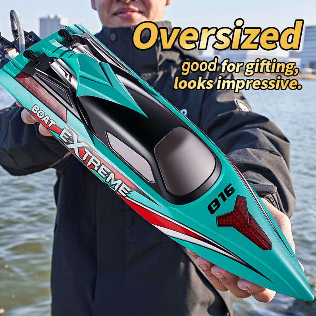 55KM/H High-Speed RC Racing Boat – RAZORDON