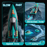 55KM/H High-Speed RC Racing Boat – RAZORDON