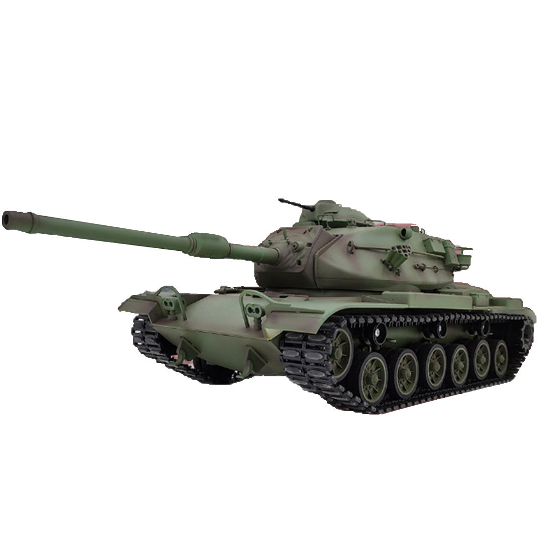 1/16 2.4G RC 미국 M60A3 주력전차 모델 차량 모델 장난감, 조명 및 사운드 포함