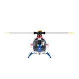 C123 1/36 Scale EC135 Helicopter 2.4G 6CH Single-Rotor Gyroscopic Flying Aircraft Model-razordon